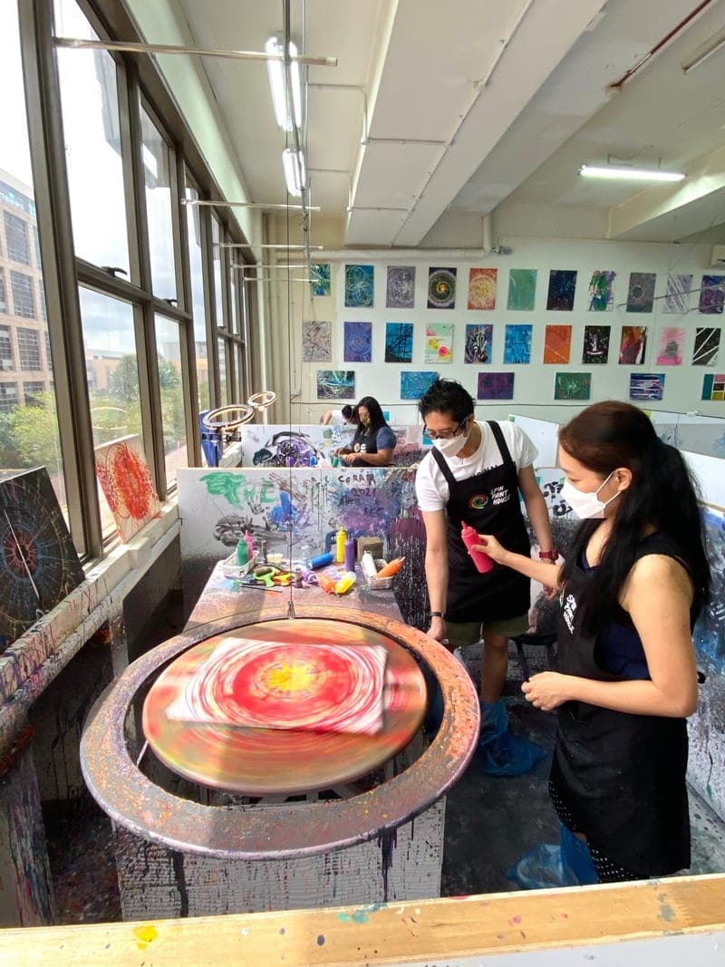 Spin Paint House